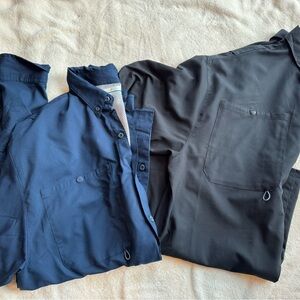 2 Mens Columbia Button Ups